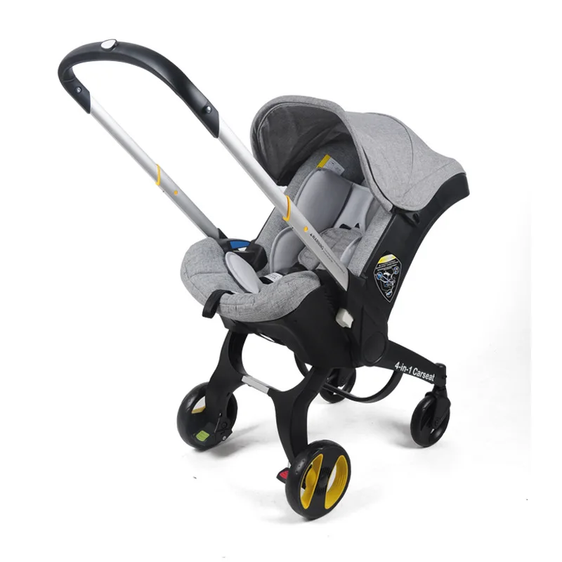 

Детская коляска 4 в 1 с автомобильным сиденьем, детская люлька с высоким подъемом, складная детская коляска, коляски для новорожденных Landscope