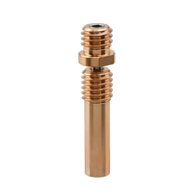 

K0AC Upgraded High-temperature Copper Throat Tube Bimetal Heatbreak For Spider Metall Hotend 3D Printer Accessory