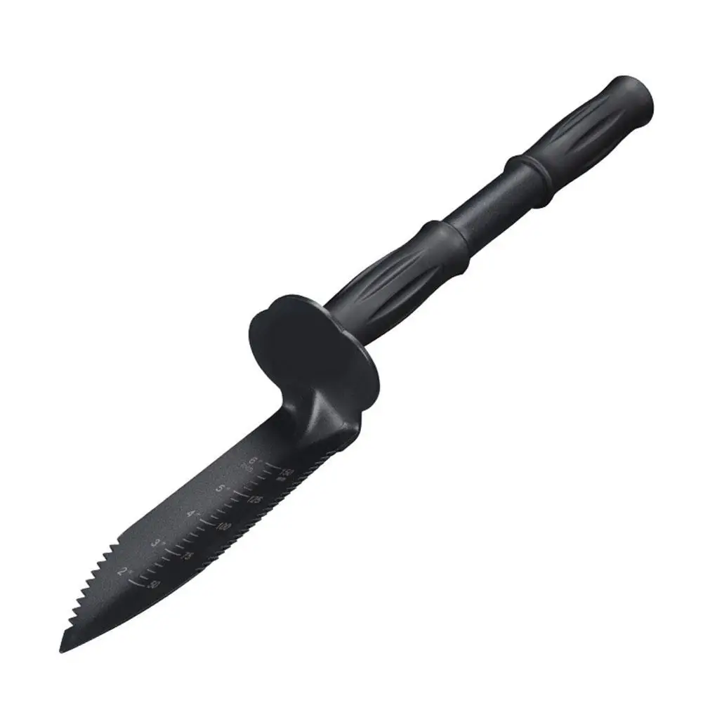 

Extended Handle Metal Digging Tools Serrated Edge Digger With Scale Sheath Steel Garden Shovel Knife Outdoor Garden Tools