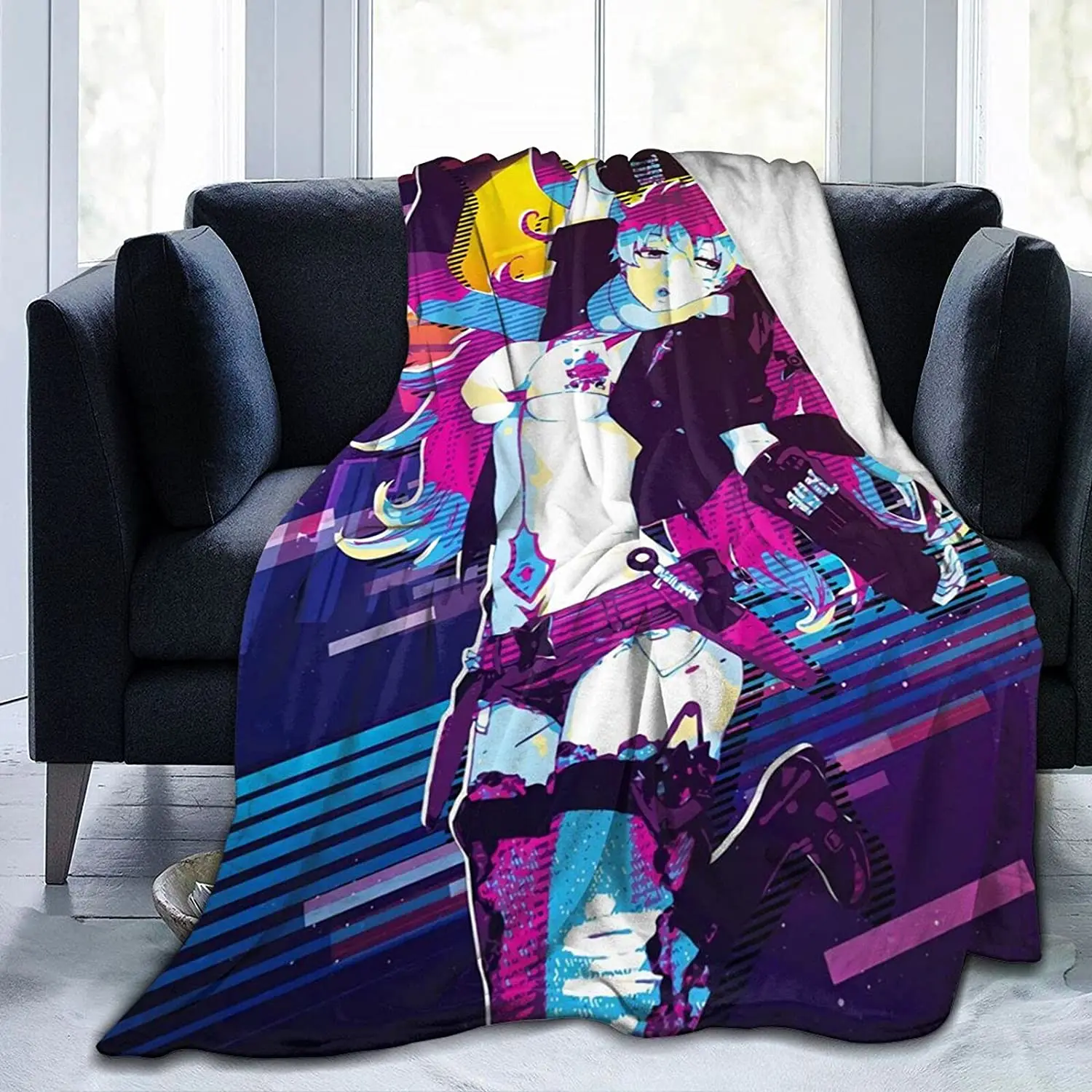 

Kirigakure Shura Fluffy Soft and Comfortable Blanket, Anime Warm Embrace of Sympathy