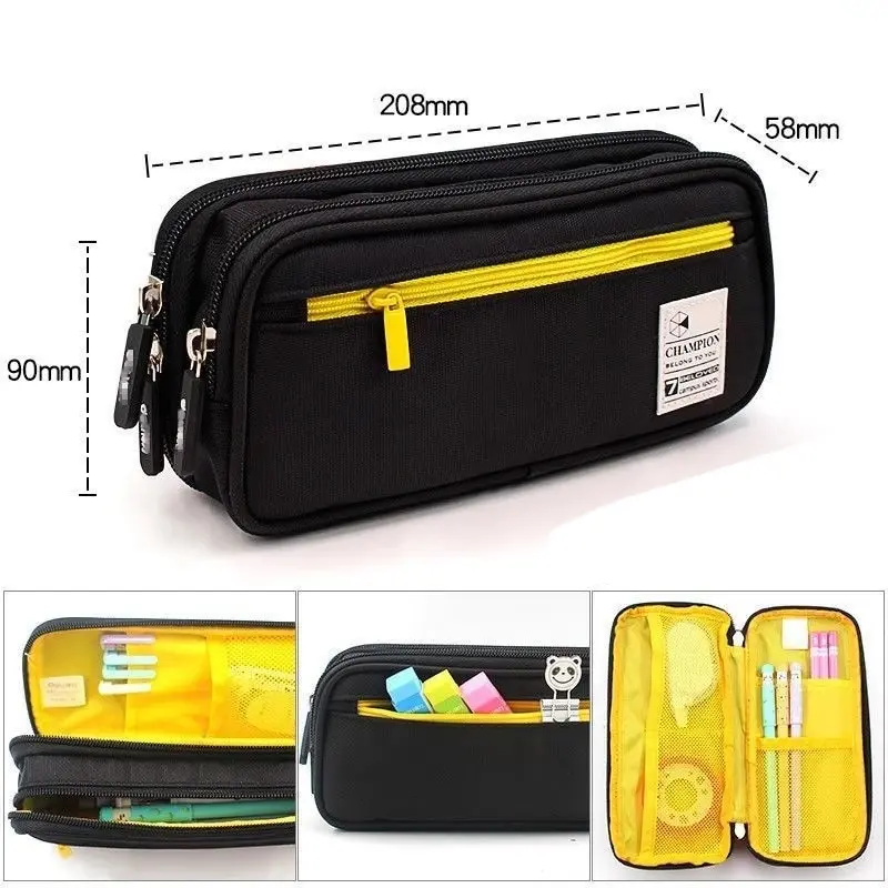 

Large Capacity Pencil Case Stationery Cute Boy Girl Gift Pencil Case Pencil Case Storage Student School Office Supplies