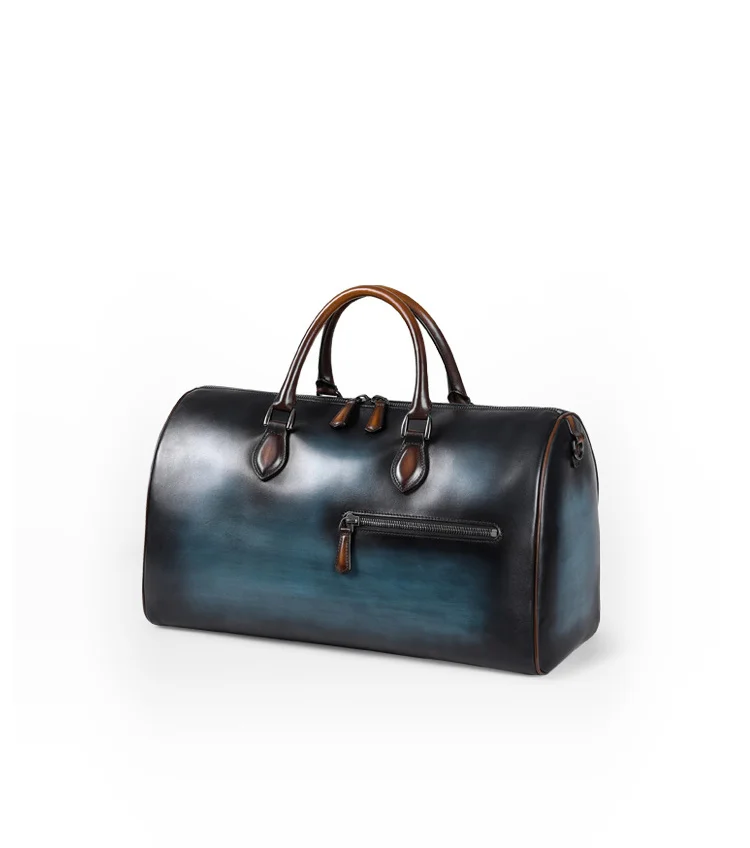 

Patina Travel Luggage Luxurious Quality Weekender Big Weekend Bag Men Hand Trolley/Cosmetic Bag Overnight Duffle Bag