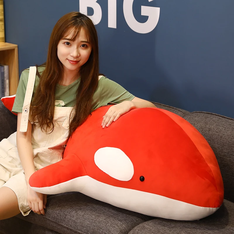 Игрушка плюшевая в виде Кита 60-100 см |