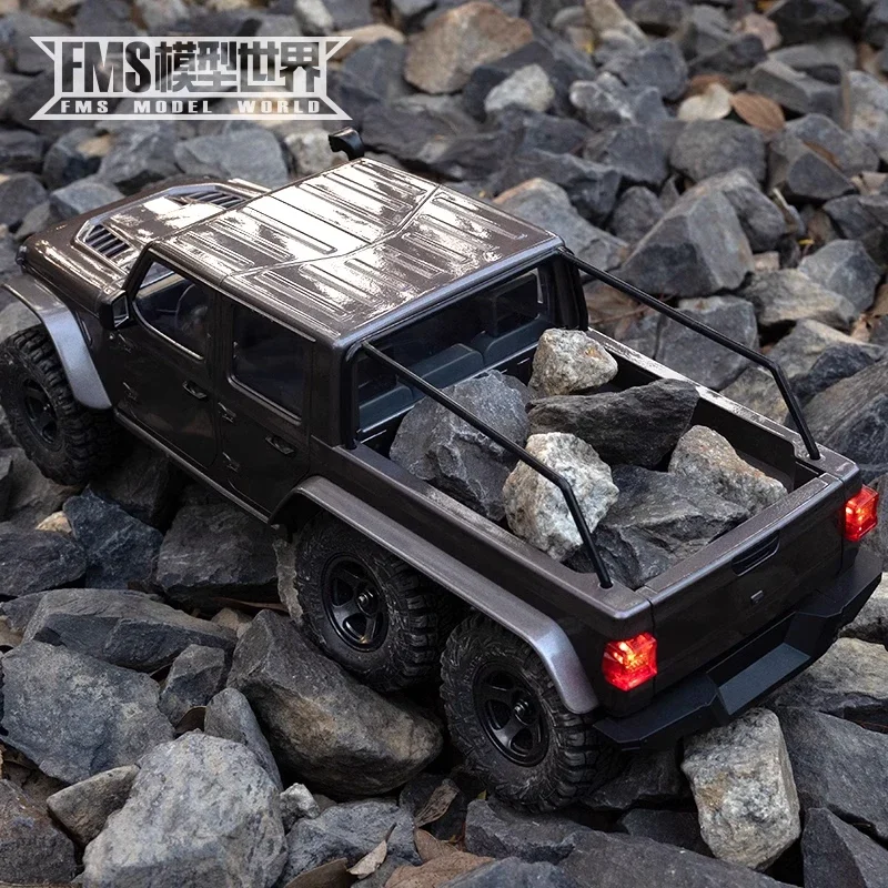 Новый Fms 6wd 6x6 2 4 ГГц Радиоуправляемый автомобиль 1/18 Cheyenne Электрический пульт