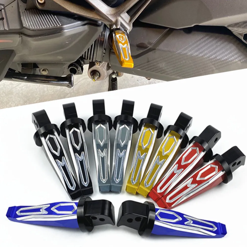 

Fashion Accessories Motorcycle CNC Passenger Footrests Rear Foot Pegs For KYMCO XCITING S 400 XCITINGS400 2019 2018 2017
