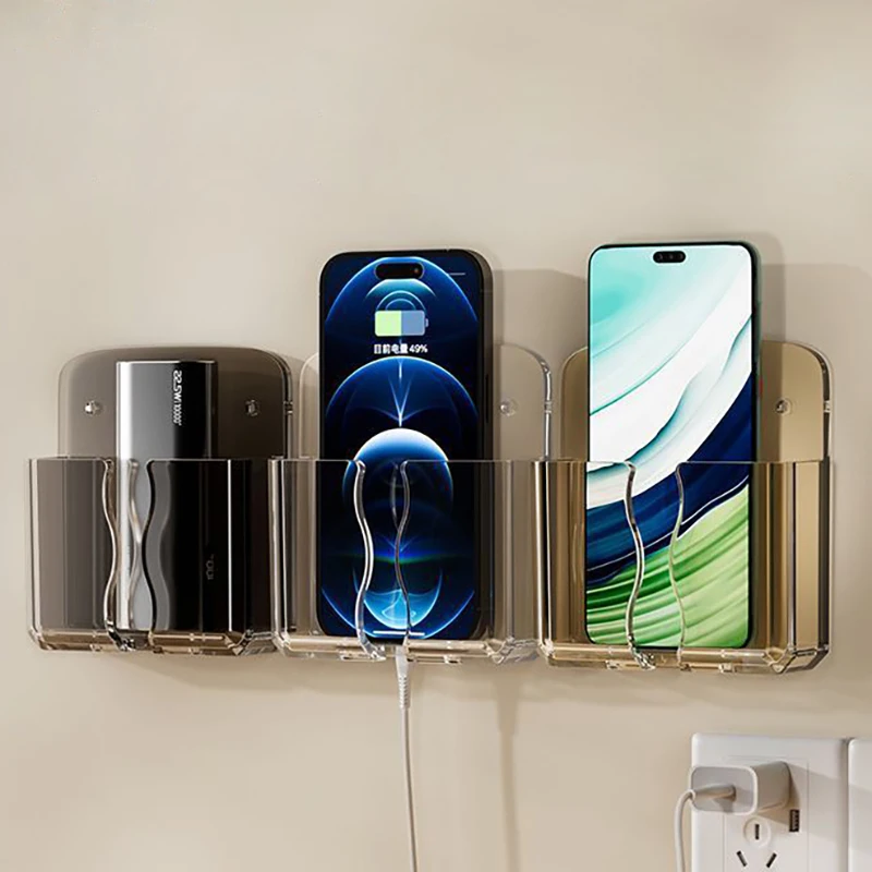 Универсальный Белый настенный держатель для пульта дистанционного управления