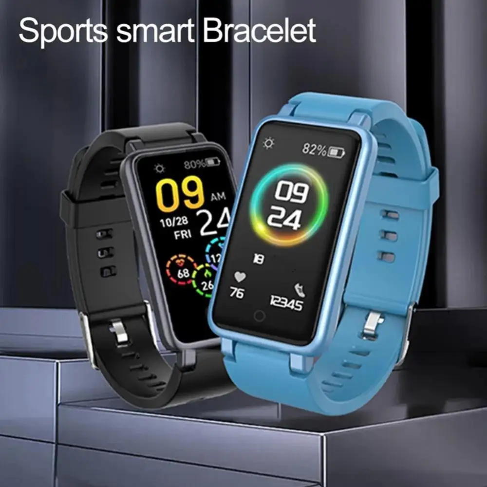 

Smart Watch Sports Fitness Watch Waterproof Smartwatch Heart Rate Blood Pressure Monitoring Pedometer For Android IOS