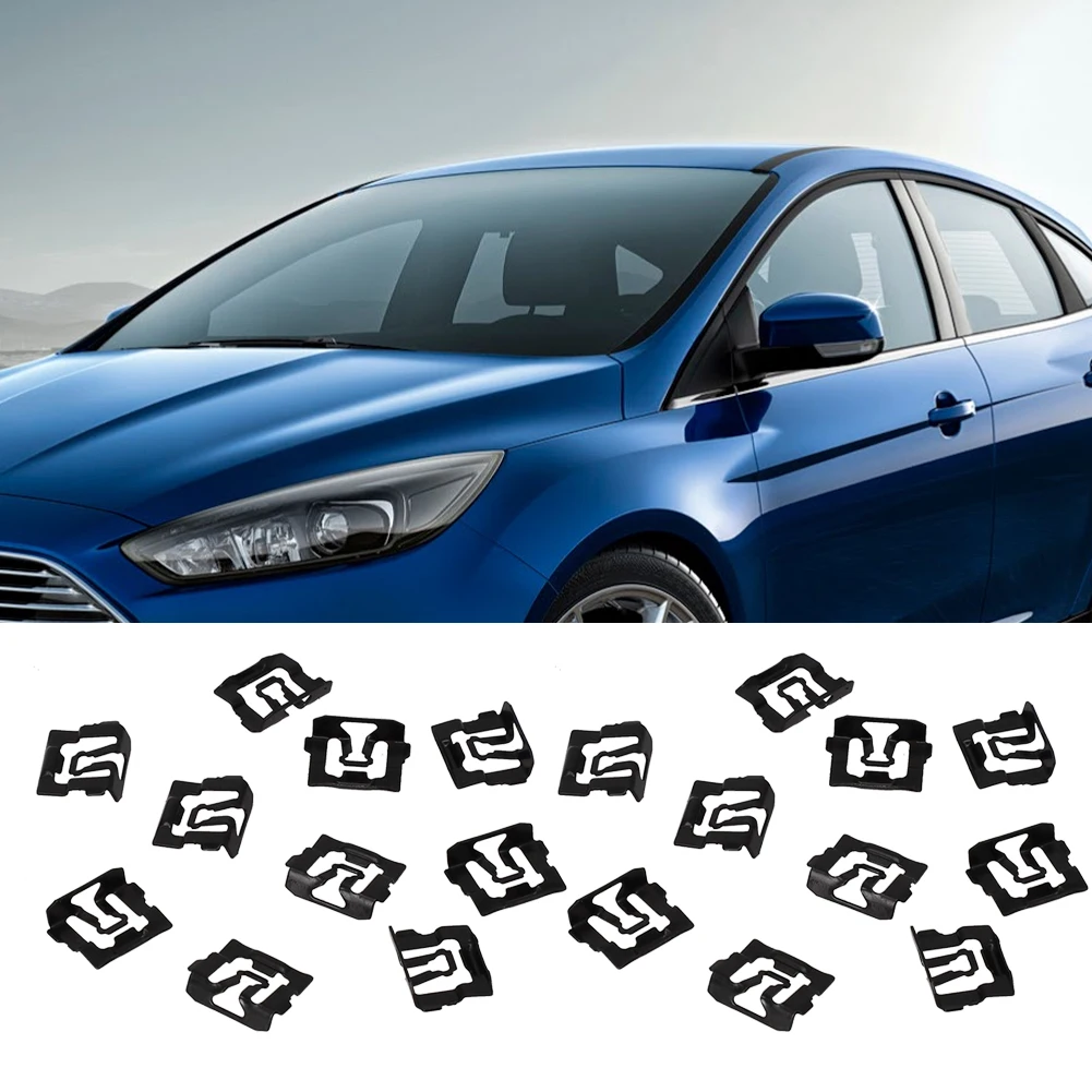 

20 шт., Декоративные клипсы на лобовое стекло для Ford 64-93