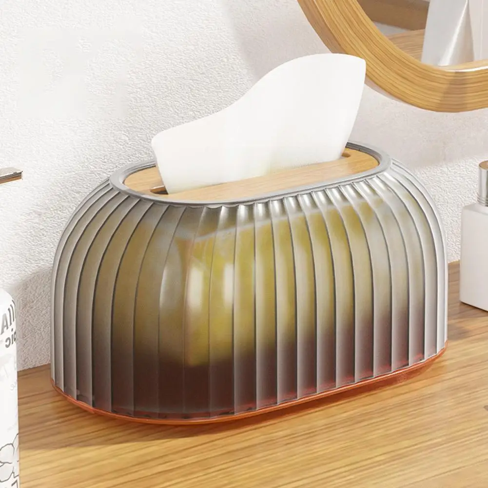 

Tissue Box Striped Tissue Box Holder Napkin Holder Paper Car Home Dispenser Home Decor Simple Stylish Tissue R3g2