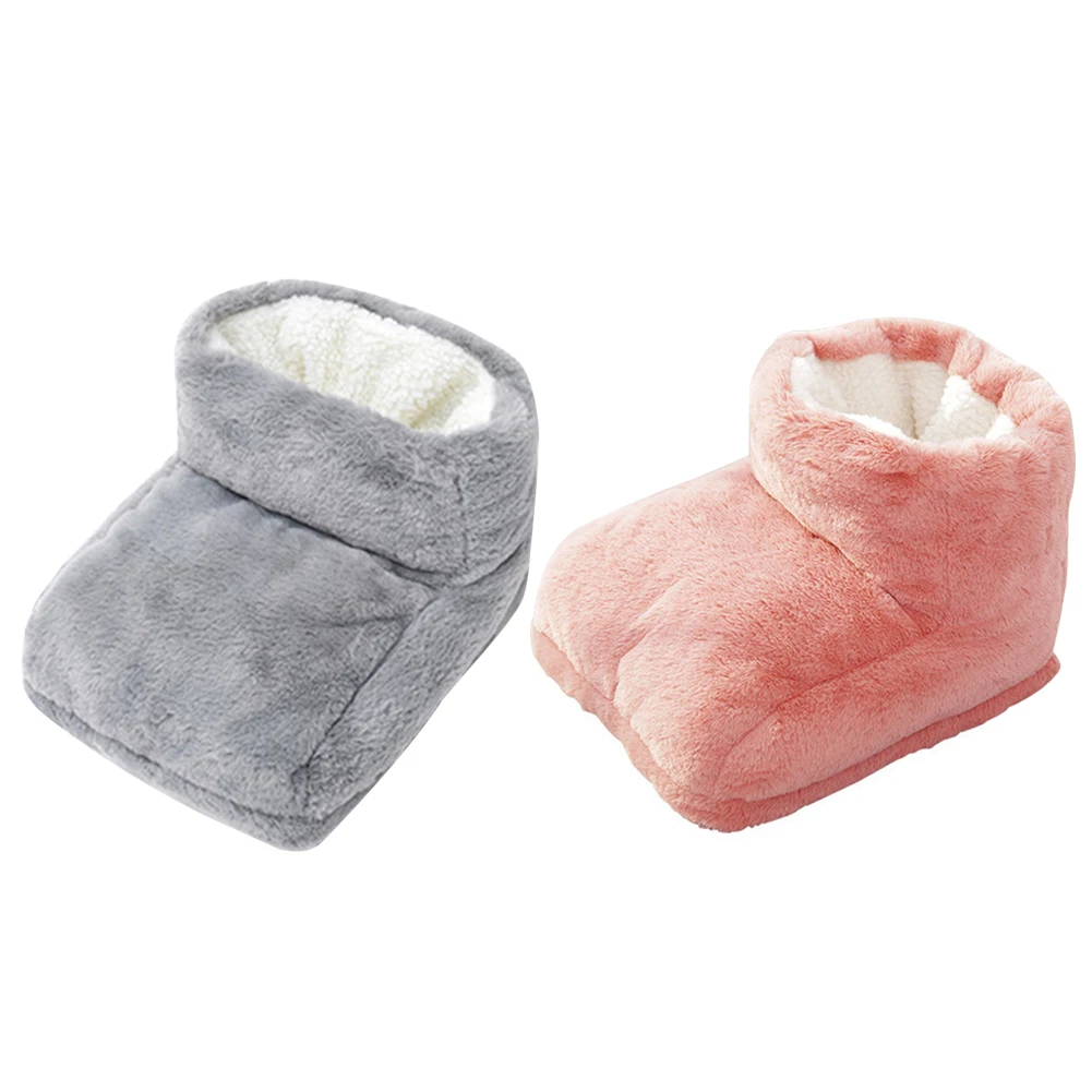 

Electric Foot Warmer Heater Lovely USB Charging Winter Warm Thermal Foot Cover Feet Heating Pads for Home Bedroom Sleeping