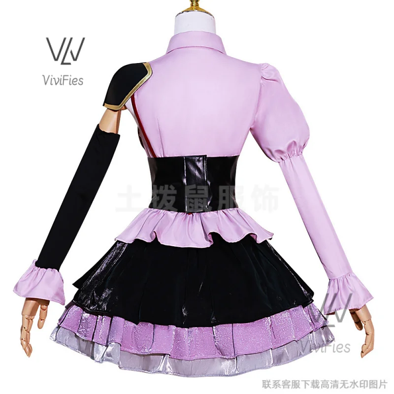 Женский костюм для косплея Chunibyo парик юбка Униформа на Хэллоуин