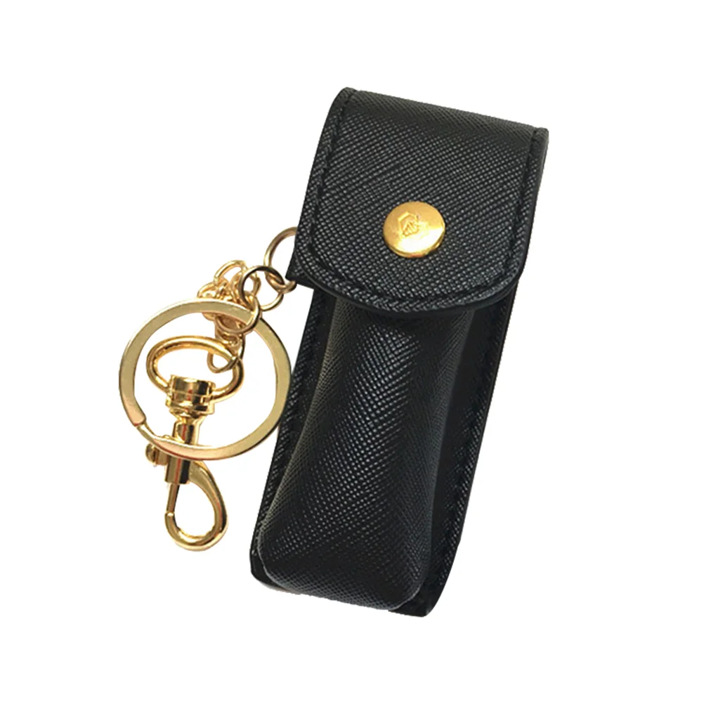 

Holder Chapstick Lipstick Lip Keychain Balm Pouch Case Sleeve Holster Keytravel Storage Keychains Women Empty Chain Nouvelty