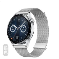 galaxy watch 4 44mm 40mm active 2 strap 20mm 22mm magnetic loop smartwatch bracelet for huawei gt3 46mm 42mm