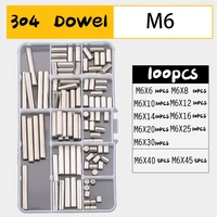 m1 m1 5 m2 m2 5 m3 m4 m5 m6 m8 cylindrical pin locating fixing quick release pin set solid 304 stainless steel positive pin kits
