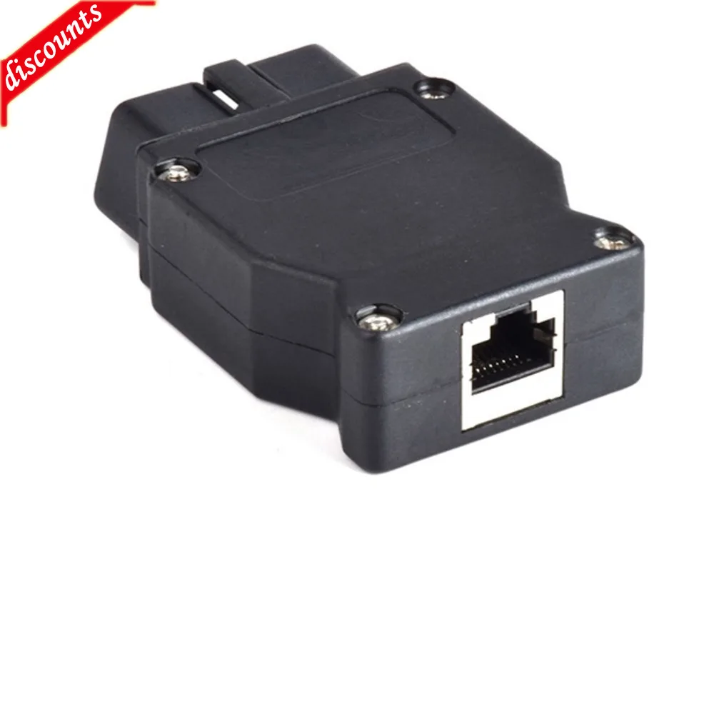 16-контактный разъем OBD2, адаптер OBD, Enet Ethernet ESYS iCOM, кодирование Enet OBD2, автомобильный диагностический разъем, адаптер OBDII OBD2