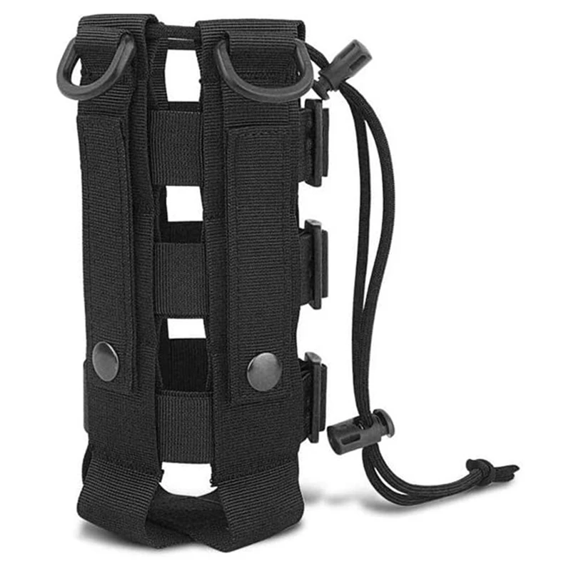 

Эластичная сумка для бутылки с водой, регулируемая клетка для бутылки с кулиской для спорта на открытом воздухе, чехол для бутылки для кемпи...