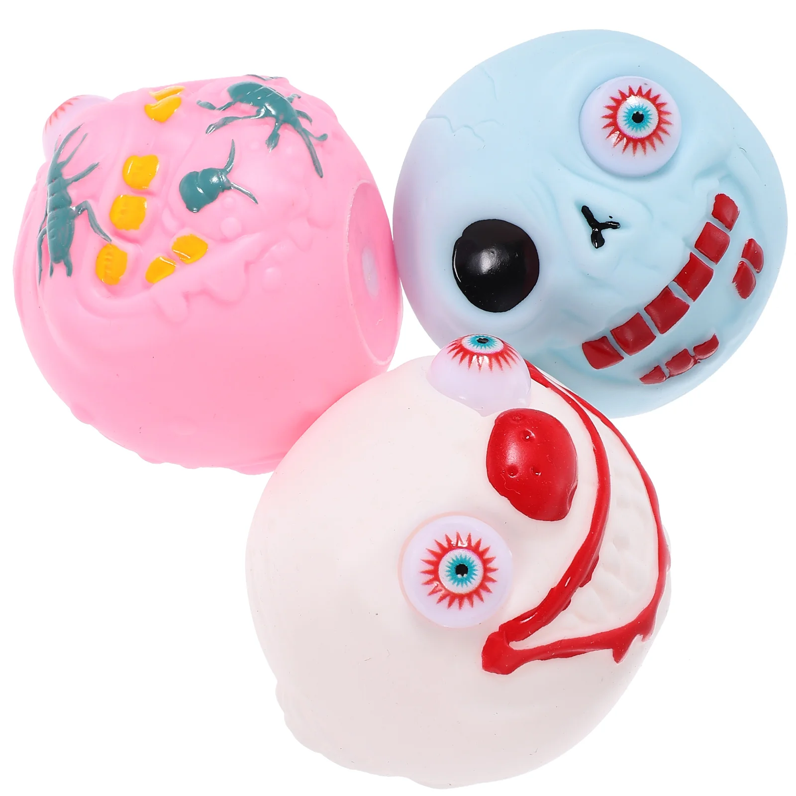 

3 шт., декоративные мячи для Хэллоуина