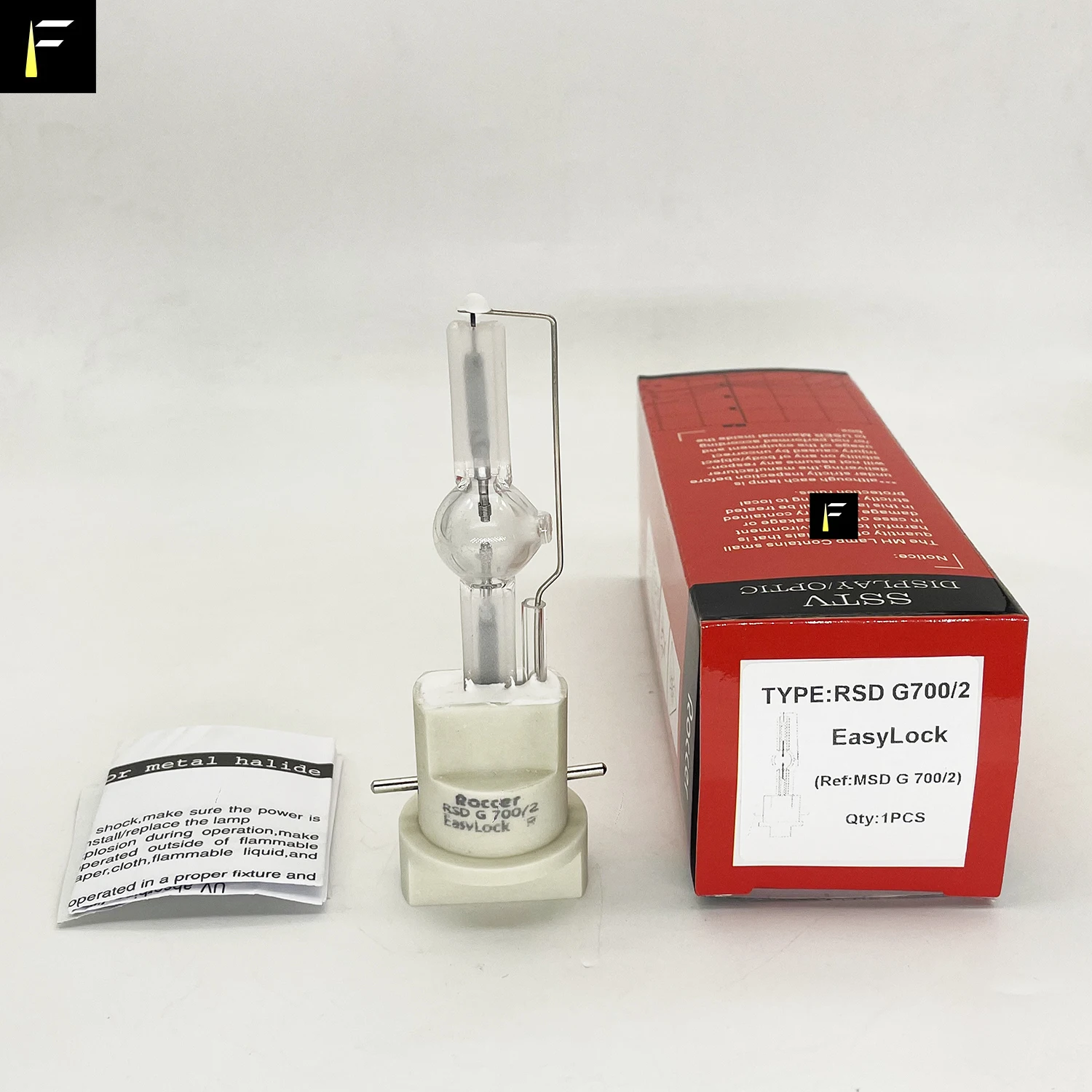 

Fengtexi MSR700/2 Fastfit Gold PGJX28 лампа для сцены