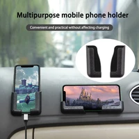 multifunction car phone holder portability sticky bracket lightness mobile phone mount no space occupy auto interior accessories