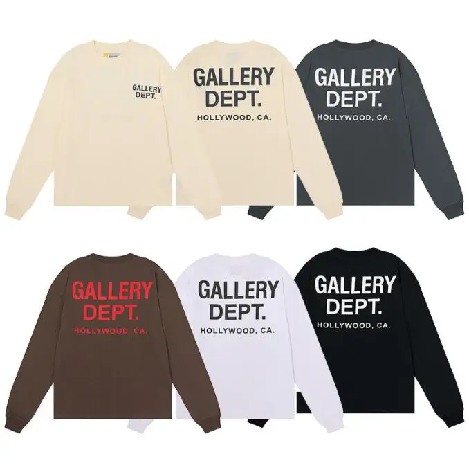 

W5 GALLERY DEPT 2023 New Fashion Hoodie Men Retro Hoodies Sweater Sweatshirt Unisex Women Round neck sweatshirt