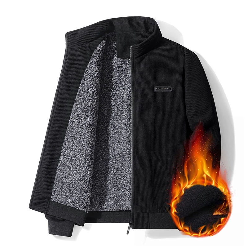 Winter Autumn Men's Stand Collar Parkas Jackets 2023 Mens Thicken Warm Coats Harajuku Cotton Padded Jacket Fashion Coat F13