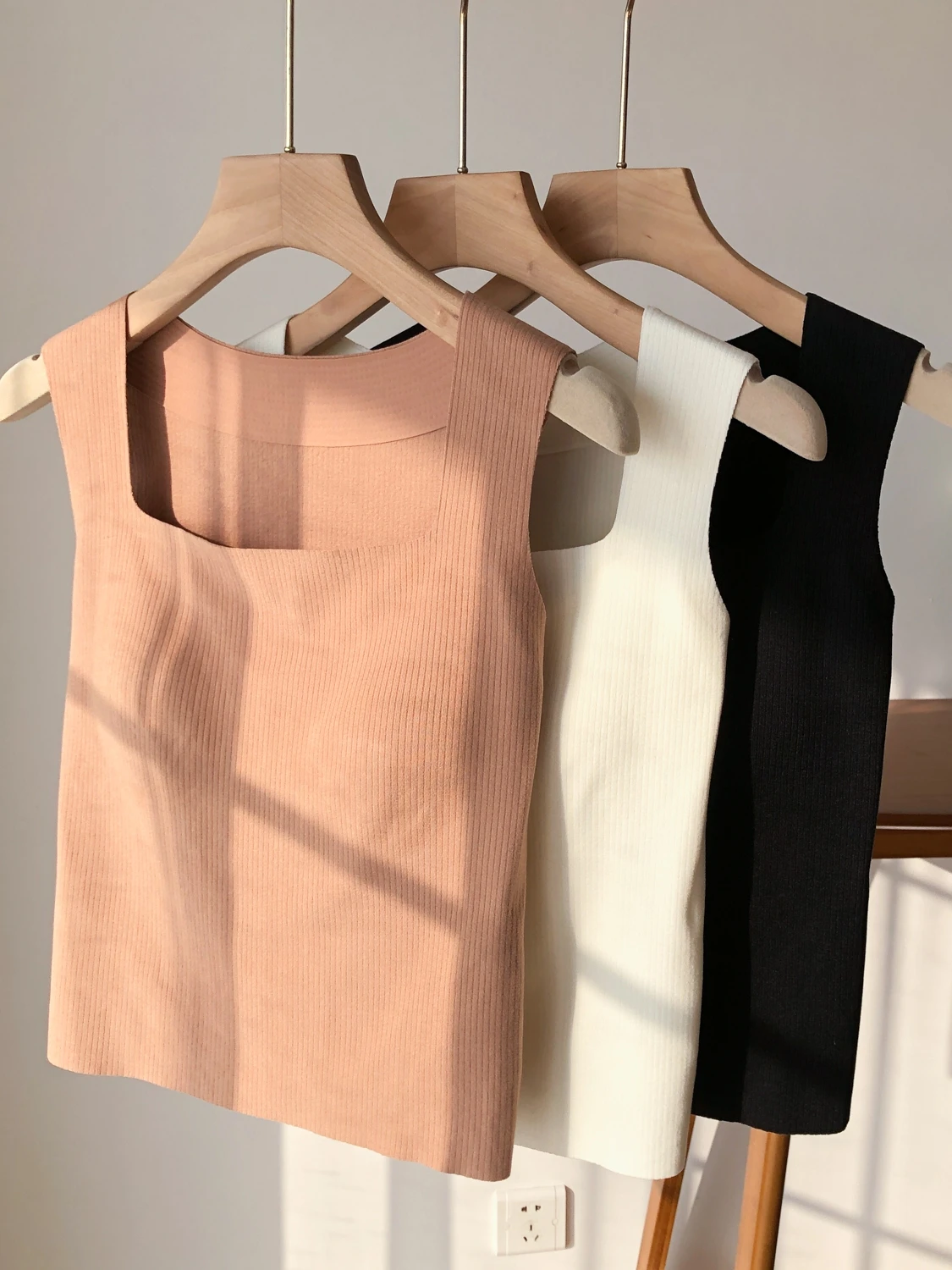 Очень удобно! Женская теплая чашка в стиле ретро с квадратным вырезом встроенная