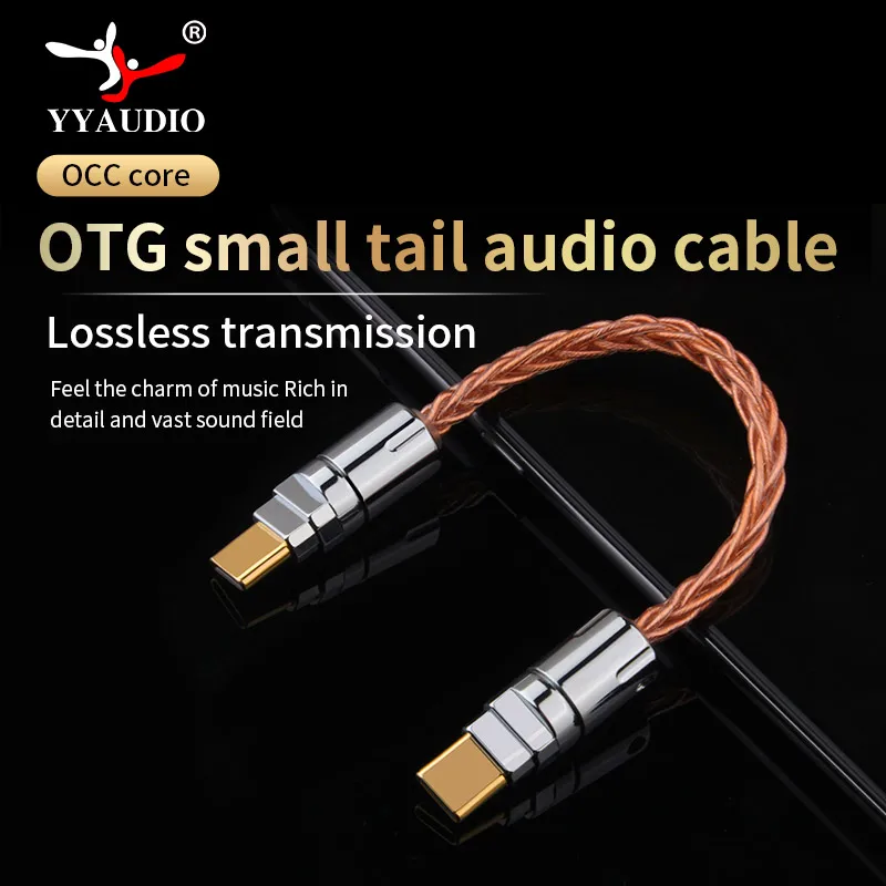 

Lightning to Type-C Cable OTG Cable Adapter for iPhone 12 Pro Max 11 X HiFi Portable DAC/Headphone Amplifier OTG Audio Adapter