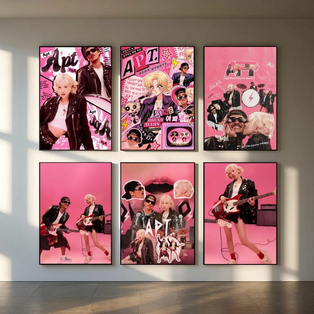 КПП РОЗЬ МАТ! Альбом Плакат HD арт липкая стена водонепроницаемый дом гостиная