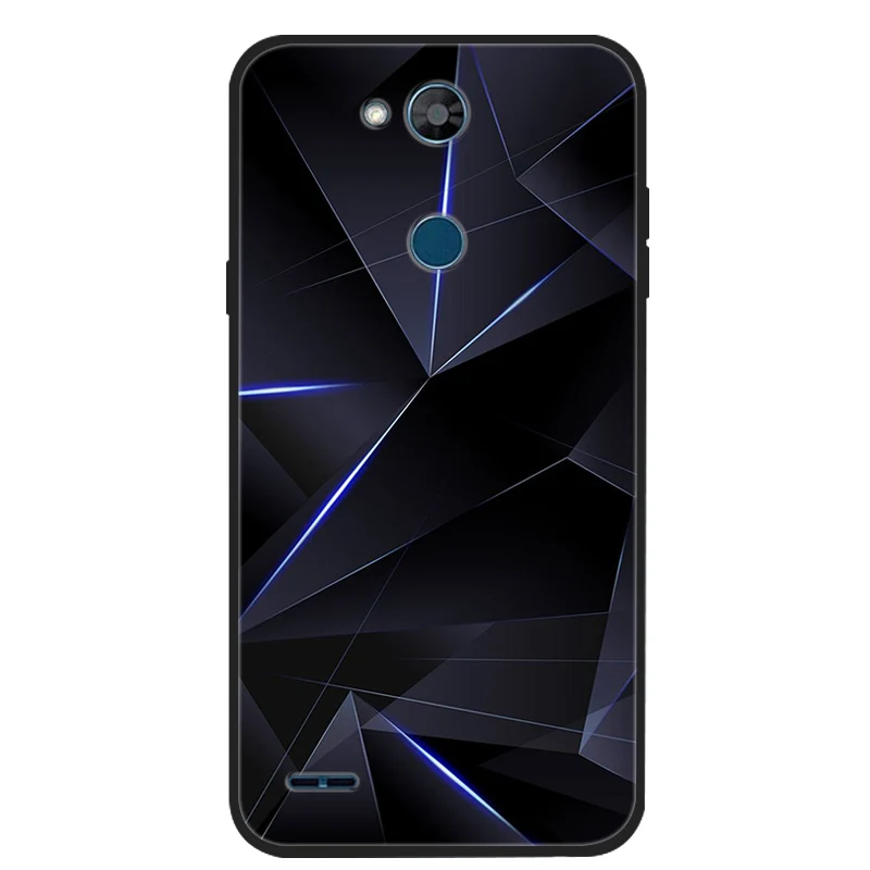 Фото Чехол для LG X power 3, силиконовый защитный чехол с изображением кота, защитный чехол для LG X power3 XPower3, защитный чехол-бампер Fundas №2
