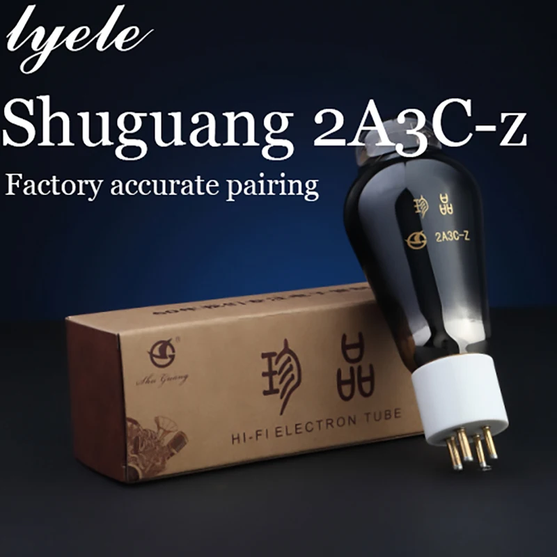 Shuguang 2A3C-Z Vacuum Tube Repalce 2A3 Electronic Factory Precision Matching for Amplifier Direct Heating Cathode Triode |