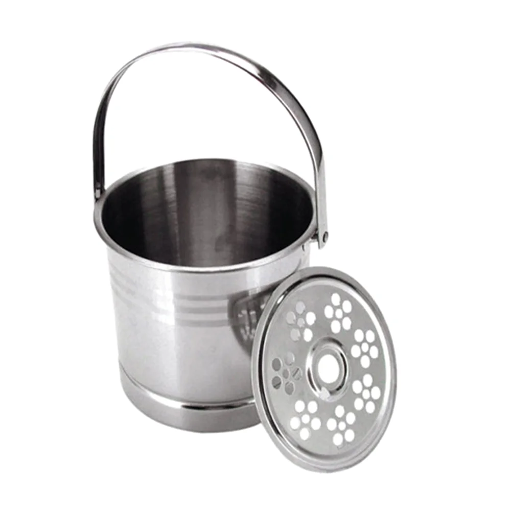 

Tableware Ice Cubes Holder Wear-resistant Champagne Bucket KTV Stainless Steel Buckets