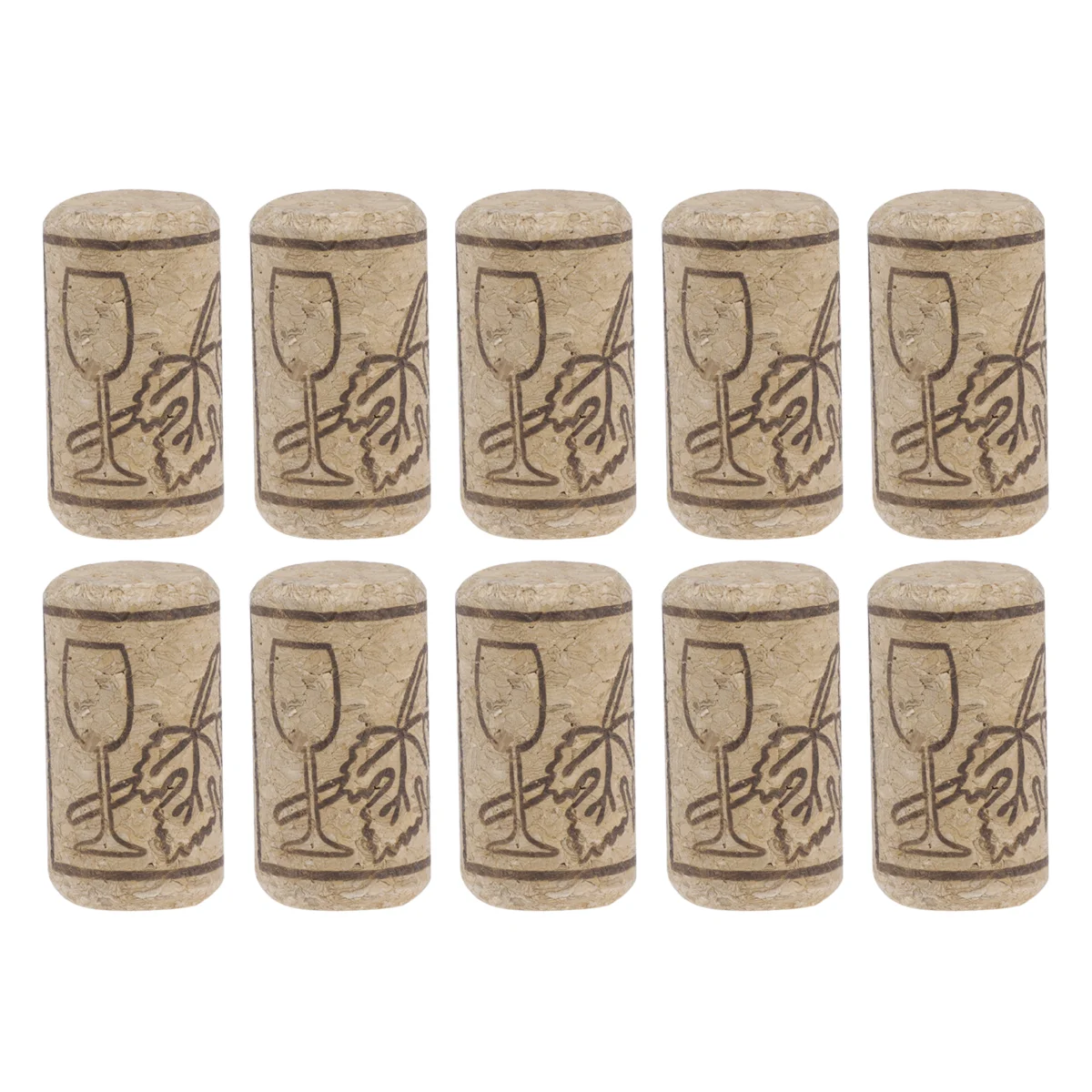 

100pcs Corks For Crafts Sealing Bottle Stopper Bar Tool Bottle Closure Wooden Corks For Crafts for Champagne Beer