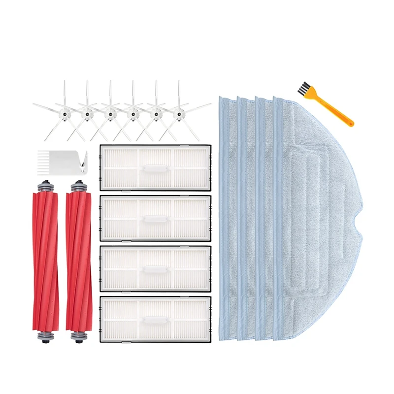 Promotion Main Side Brush Mop Rag Hepa Filter For Xiaomi Roborock S7 T7S T7PLUS Robotic Vacuum Cleaner Spare Parts |