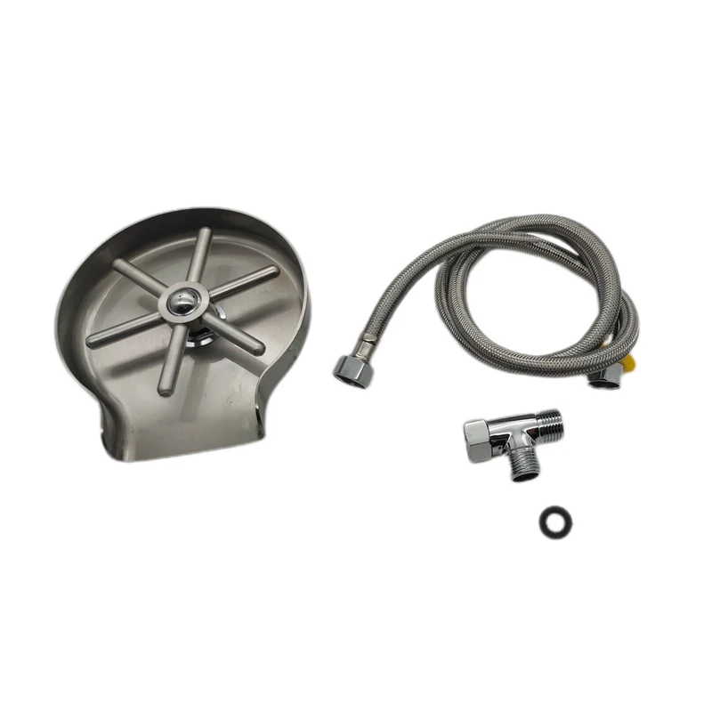 

AFBC Glass Rinser Set Stainless Steel Faucet Kitchen Sink Cup Rinser Automatic Cleaner Washer For Home Restaurants Bar