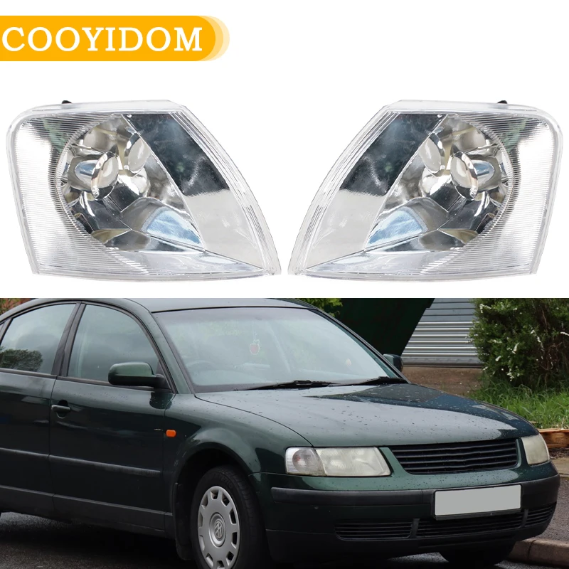 

Передний бампер, фара, угловой указатель поворота для VW Passat B5 1998 1999 2000 2001 2002 2003 2004 2005, боковой габаритный фонарь