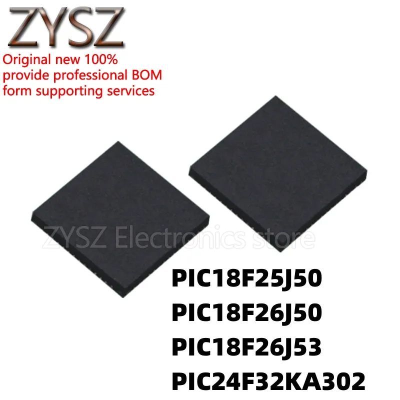 

1PCS PIC24F32KA302-I/ML 18F25J50 18F26J50 18F26J53 E/ML T QFN28