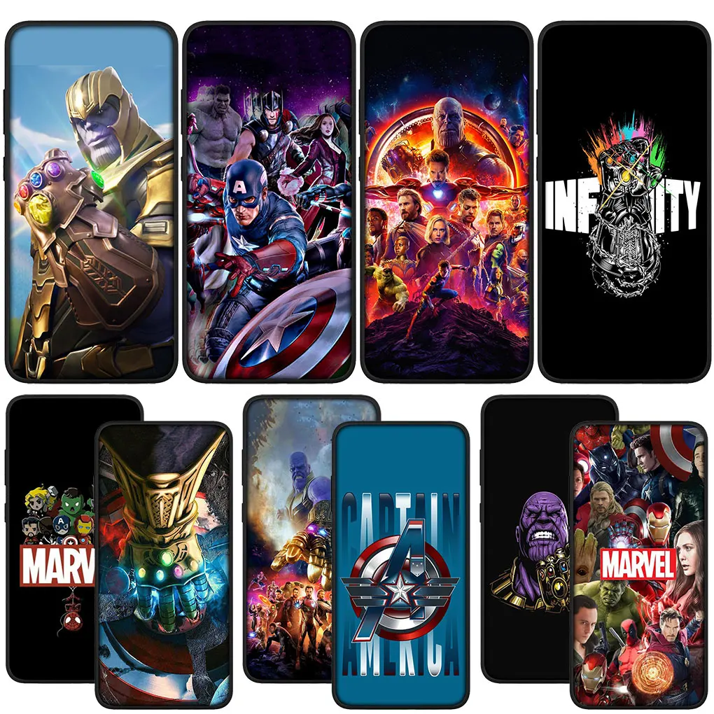 

Мягкий чехол с супергероями Marvel, Мстители, финал, для телефона Samsung Galaxy A32, A20, A22, A30, A31, A10, A50, A51, A52, A53, A72, A33, A73, чехол