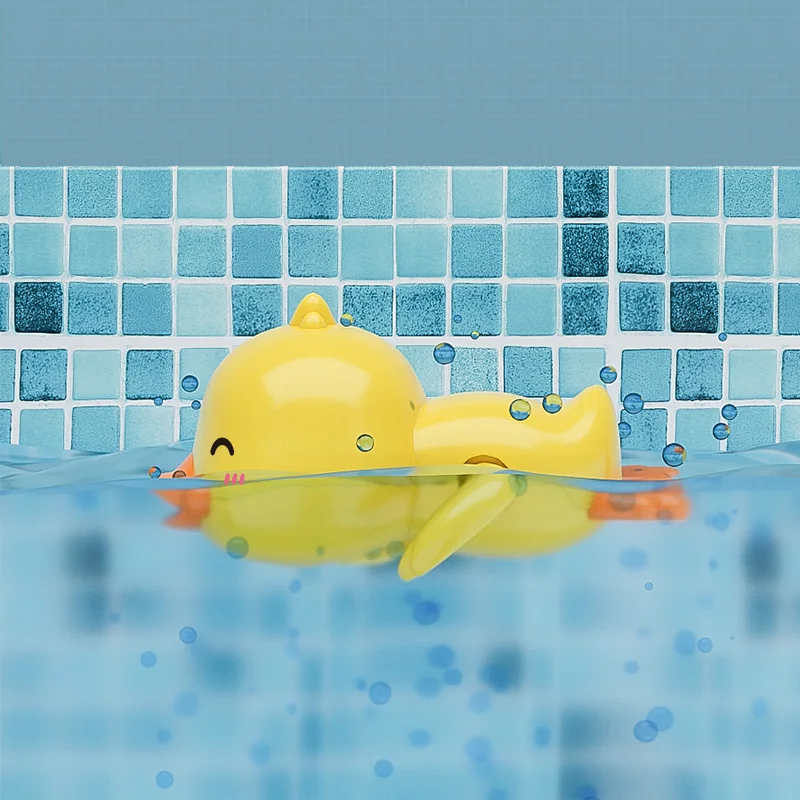 Игрушки для ванны Монтессори утка младенцев 0-12 месяцев игрушка Лягушка детей
