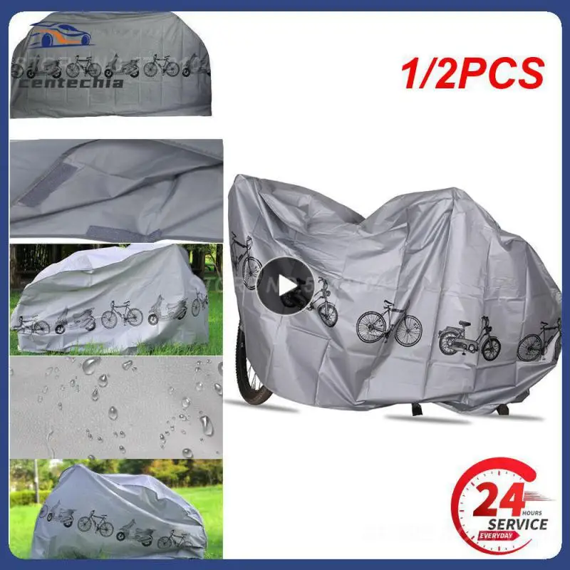 

1/2PCS Outdoor UV Protector MTB Bike Case Motorcycle Covers Tarpaulin Cover Cloth Waterproof Rain Case Tent