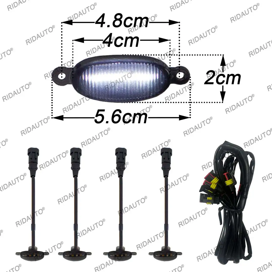 Передняя решетка боковой габаритный фонарь автомобильные сборки комплект