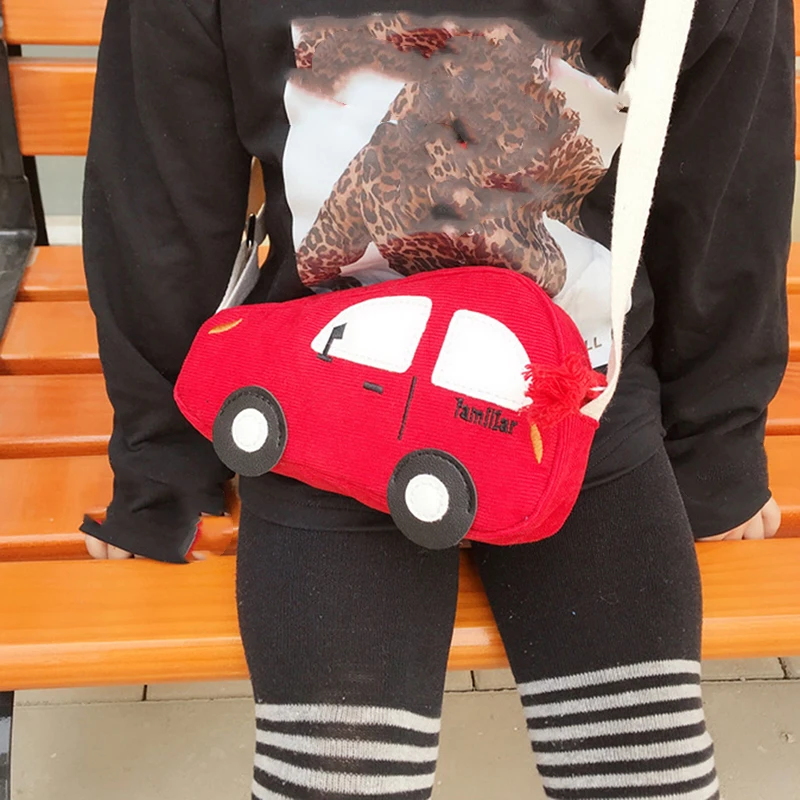 Креативная Сумка На Плечо С Мультяшным Принтом Для Детей Модель Автомобиля