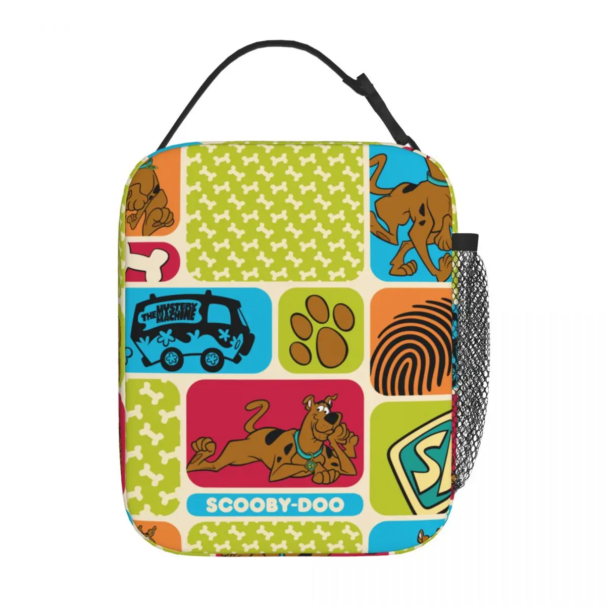 

Изолированная сумка для ланча Scooby Mystery, герметичный мультяшный контейнер для еды Doo, сумка-холодильник, тоут, Ланч-бокс для работы и пикника для мужчин и женщин