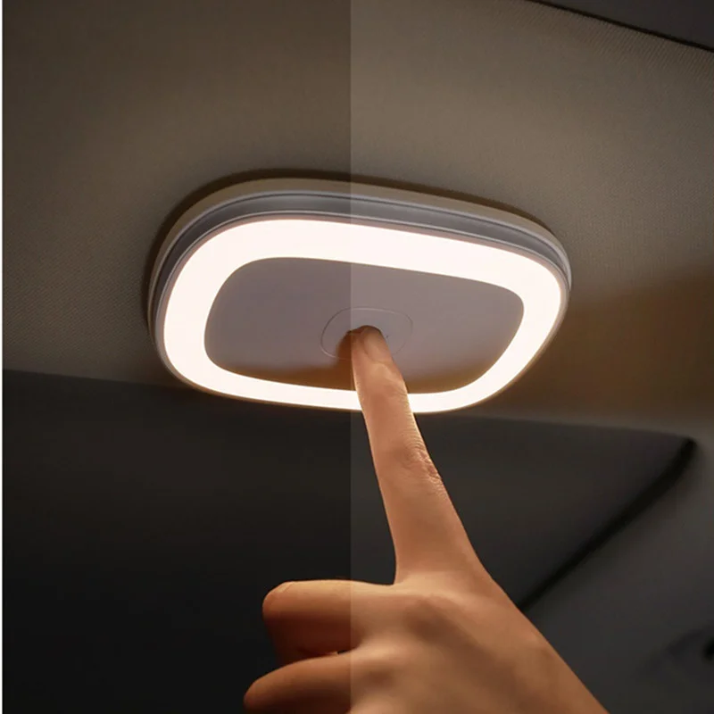 

Home Car Reading Light Rechargeable Magnetic Led Atmosphere Lamp Portable USB Charging Touch Type Car Interior Night Lights