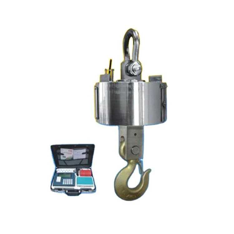 

Heavy Duty Hanging Crane Scale Lcd Display Weighing Scale 3 5 10 20 30 Ton Electric Digital Crane Scale