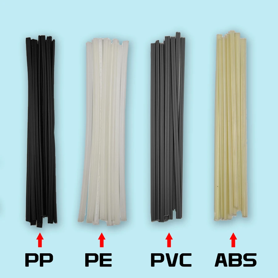 

Пластиковые сварочные стержни Jinhu 40 шт., 5x2 мм, 200/300 мм, ABS/PP/PVC/PE