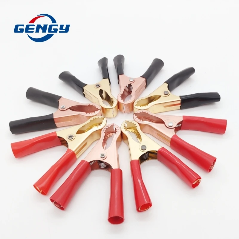 2 шт. медные зажимы-крокодиловые зажимы 50 А 80 мм