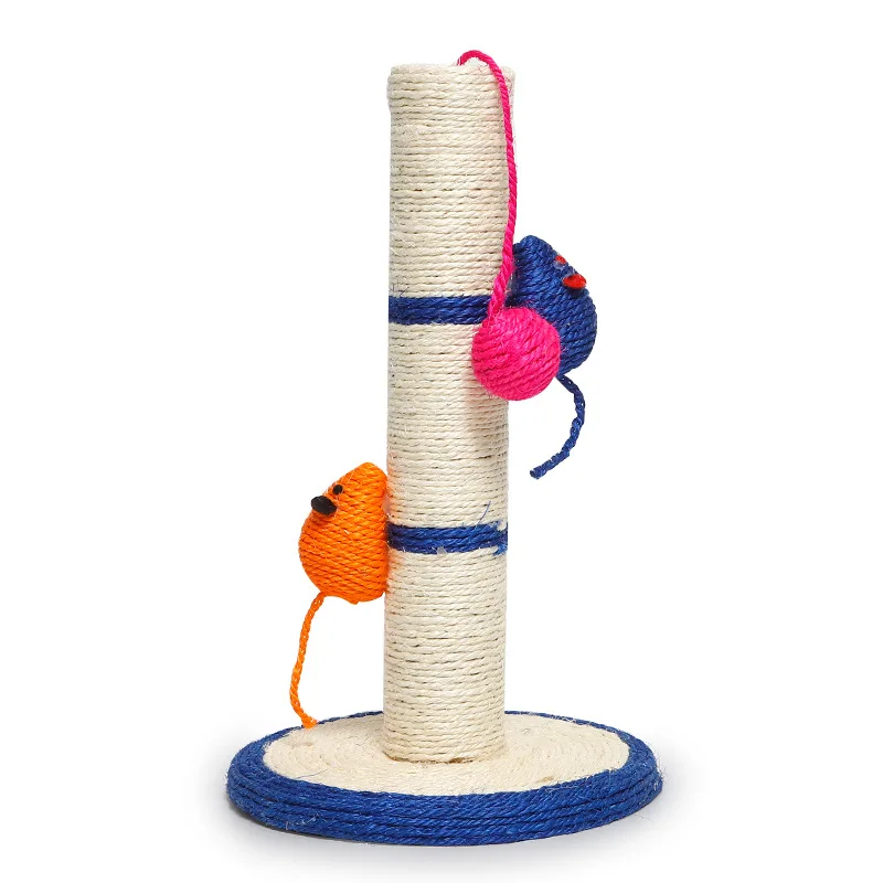 

New Naughty Cat Crazy Cat Cimbing Clown Multi Column Cat Toy Supplies