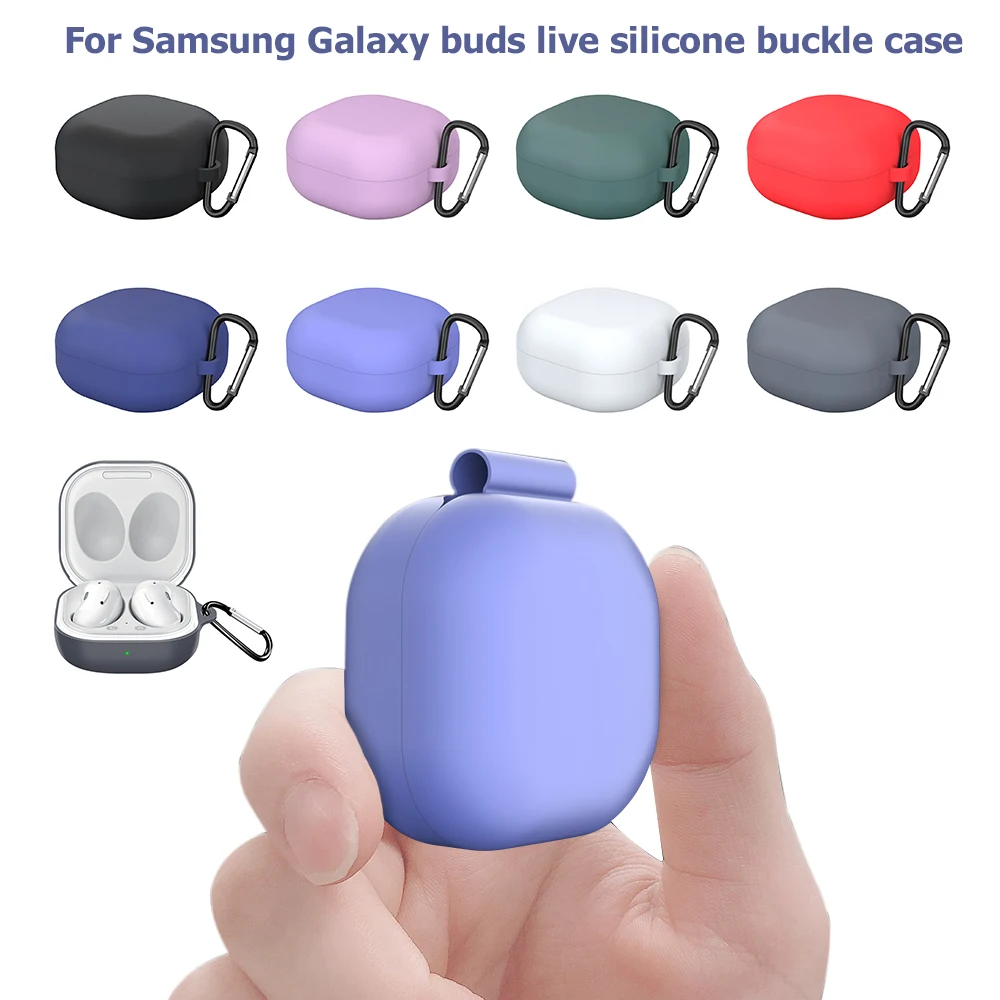 

Silicone Case For Samsung Galaxy Buds Live/Pro buds 2 Case Anti-drop Shockproof Soft Case Galaxy buds2 Buds Pro live cover coque