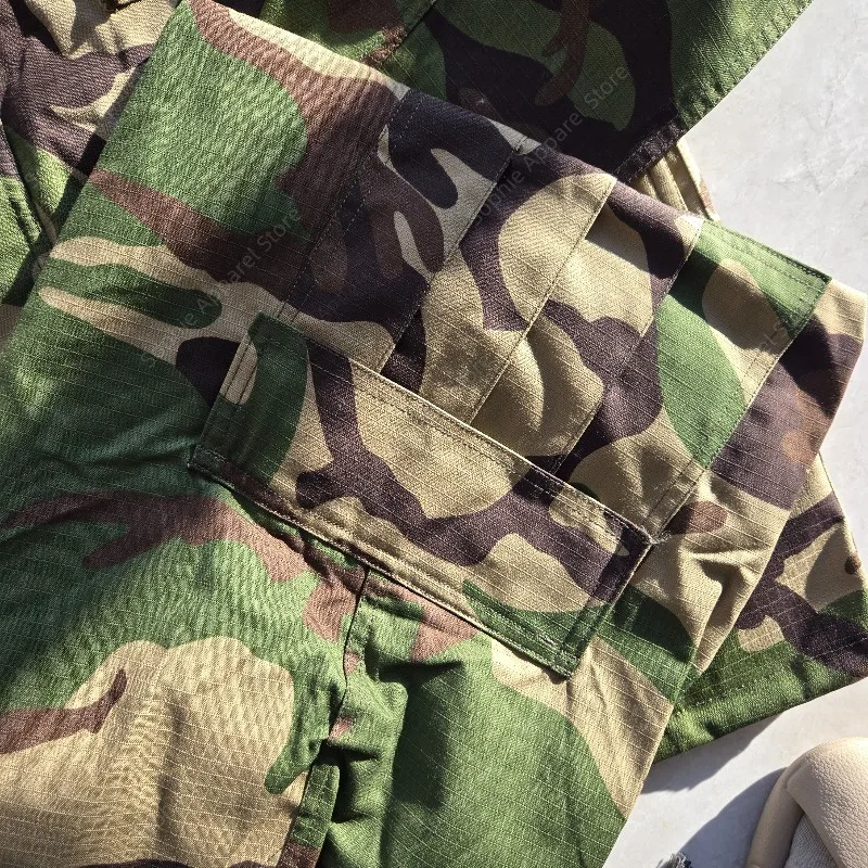 Тактическая военная форма, мужской комплект 87 PLA, армейская боевая куртка, брюки, лесной камуфляж, охотничий тренировочный костюм BDU, уличное снаряжение для страйкбола (art.: 3920d41295feb) - 3920d41295feb