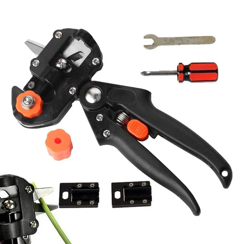 

Garden Pruning Scissors Grafting Tool Kit Fruit Tree Branch Pruning Tool Professional Grafting Kit Screwdriver Replacement Blade